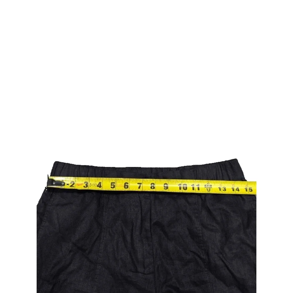 Zara Black Wide Leg Y2K Pants Trousers Small A004316
